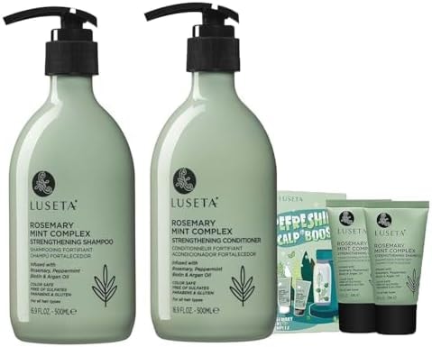 Luseta Rosemary Mint Shampoo & Conditioner Set, 4-Pc
