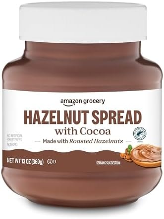 Amazon Grocery, Hazelnut Spread With Cocoa, 13 Oz