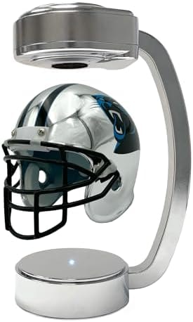 NFL Carolina Panthers Mini Metallic Hover Helmet
