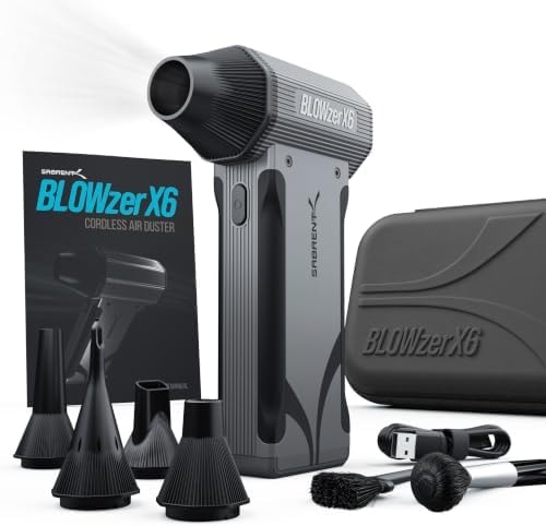 BLOWZER X6 Jet Powered Air Duster - Powerful Airflow, Endless Possibilities