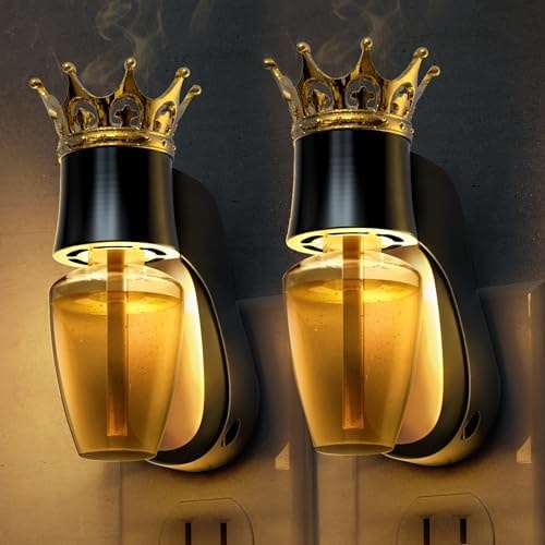L LOHAS LED Wall Fragrance Plug with Night Light 2Pcs