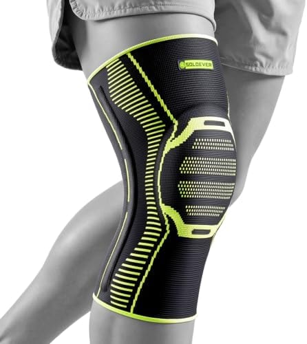 SOLOEVER Knee Brace for Pain Relief Knee Support with Side Stabilizers