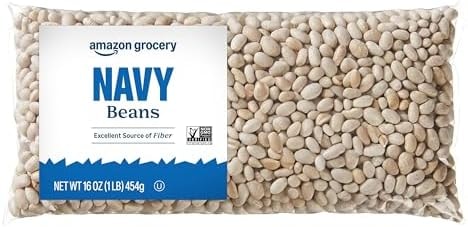Amazon Grocery, Navy Beans, 16 Oz (Previously Amazon Fresh, Packaging May Vary)
