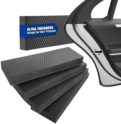 WORKPRO Garage Wall Protector, 4 Pack Garage Car Door Protector