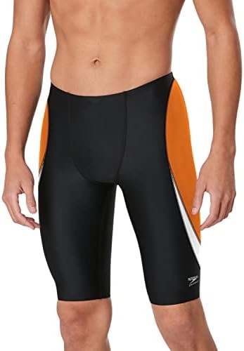 Speedo Men's Swimsuit Jammer Endurance+ Splice Team Colors