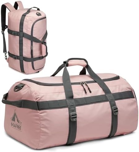 G4Free 40L 3-Way Duffle Bag Backpack Gym Bag for Men Women Sports Duffel Bag with Shoe Compartment Travel Backpack Luggage