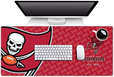 YouTheFan NFL Tampa Bay Buccaneers Logo Series Desk Pad