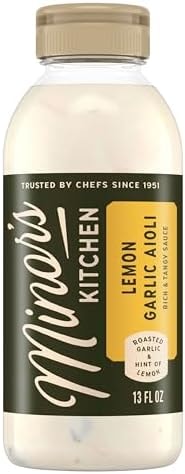 Minor's Kitchen Lemon Garlic Aioli 13 oz
