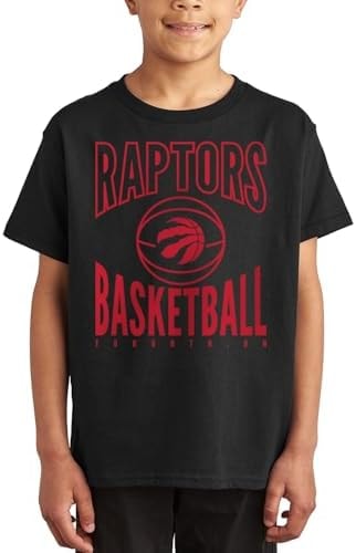 Junk Food NBA - Toronto Raptors Team Basketball Kids SS T-Shirt Black