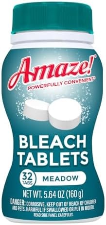 AMAZE Ultra Concentrated Bleach Tablets – Meadow Scent [32 tablets]