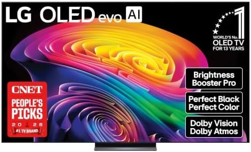 LG 83 inch Class LG OLED evo AI C6H 4K Smart TV 2026