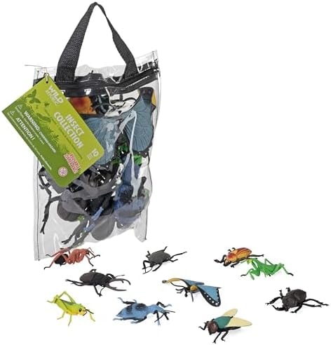 Wild Republic 23755 Insect Figures Toy Collection (Large) 10 pcs.