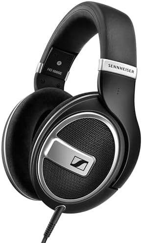 Sennheiser HD 599SE Open-Back Wired Audiophile Headphones, Black