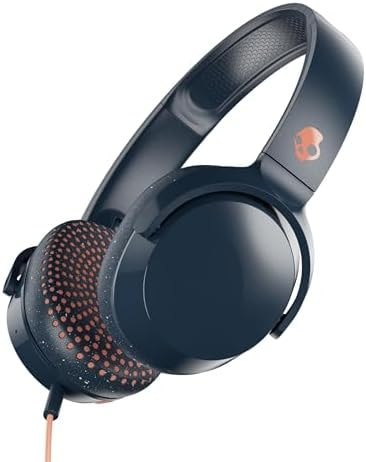Skullcandy Riff On-Ear Wired Headphones with 3.5mm AUX Plug - Blue/Sunset
