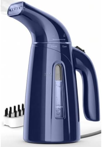 OGHom Steamer for Clothes, Handheld Clothing Steamer for Garment, 240ml Big Capacity 700W Portable Travel Steam Iron(Deep Blue)