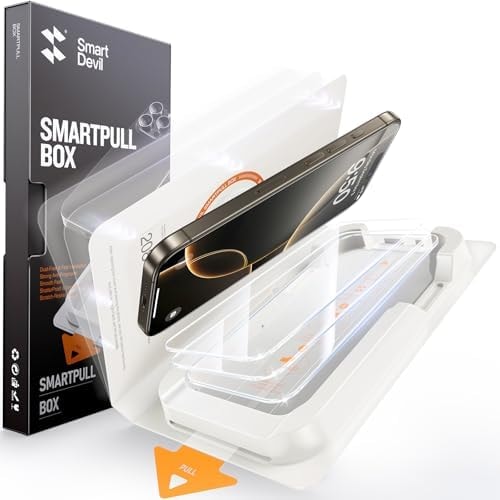 SMARTDEVIL Screen Protector for iPhone 16 Pro Max (3-Pack)