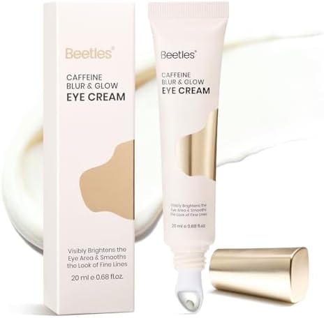 Beetles Caffeine Eye Cream with Retinol, Blur & Glow Under Eye Cream