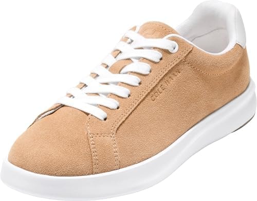 Cole Haan Women's Grand Crosscourt II Tennis Sneaker, Tuscan Sand Suede, 10.5-B US