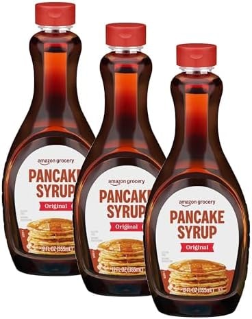 Amazon Grocery, Original Pancake Syrup,12 Fl Oz (Pack of 3)