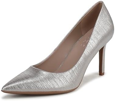 Naturalizer Women's Anna Pump Soft Silver Fabric 7 N