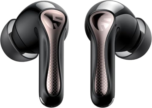 SoundPEATS Air5 Pro Hi-Res Wireless Earbuds, LDAC & aptX Lossless, Audiophile-Grade Sound with Wide Soundstage, 37H Playtime, Bluetooth 5.4, IPX5 Waterproof, Multipoint Connection