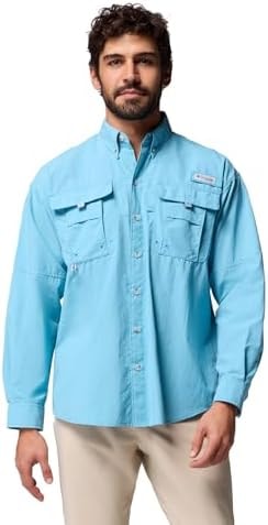 Columbia Men's PFG Bahama II Long Sleeve Fishing Shirt