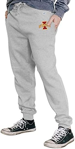 Blue 84 Men's Iowa State Cyclones Sweatpants Icon, Team Color, Medium