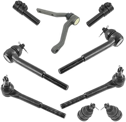 TRQ Front Steering & Suspension Kit Ball Joint Idler Arm & Bracket Assembly