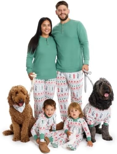 Butterblu Family Jammies Matching Holiday Christmas PJ Sets, FSK, 24M