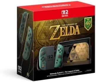 Nintendo Switch™ 2 –The Legend of Zelda™ – 40th Anniversary Edition