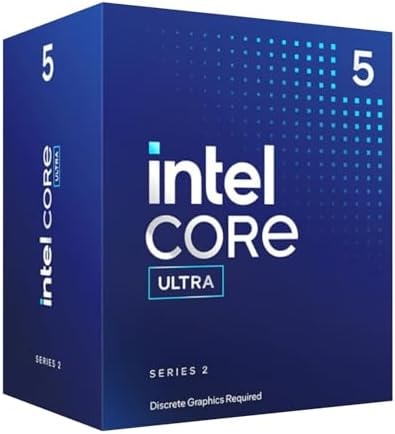 Intel® Core™ Ultra 5 Desktop Processor 225F 10 cores (6 P-cores + 4 E-cores) up to 4.9 GHz