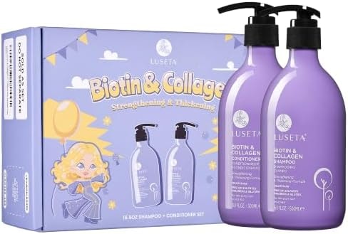 Biotin Shampoo and Conditioner For Thinning Hair for Women