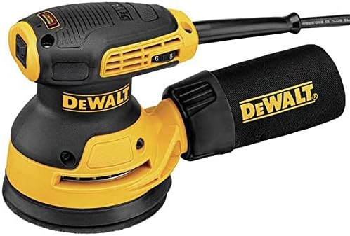 DEWALT Random Orbit Sander, Variable Speed, 5-Inch (DWE6423), Power Source Corded Electric