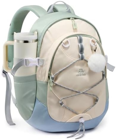 LOVEVOOK School Backpack for Teen Girls Ages 8-16, Cute Kids Travel Backpack with Chest Strap, Waterproof Student Bookbag Purse, Back to School Backpacks Fits 15.6 Inch Laptop & 40oz Tumbler