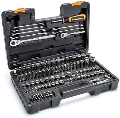 GEARWRENCH 121 Piece 72T SAE/Metric Mechanics Hand Tool Set | GW72SCBMTS