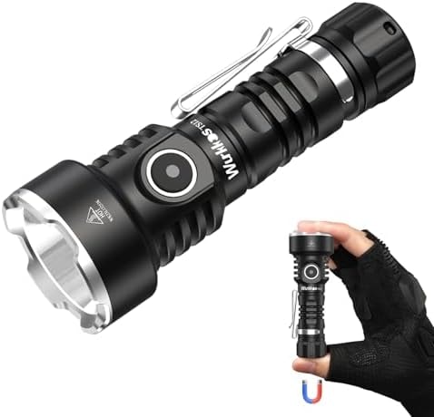 Wurkkos TS12 SFT25R Mini Rechargeable EDC Flashlight 1350 Lumens LED