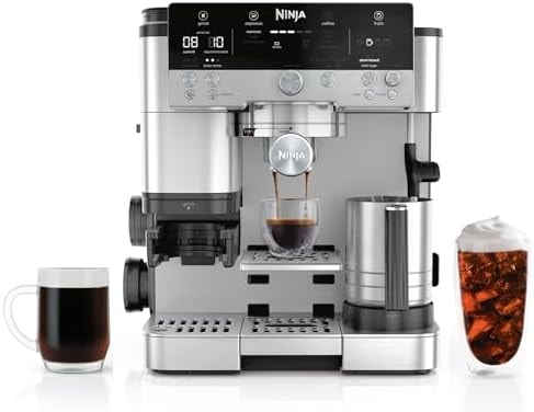 Ninja Luxe Café Premier 3-in-1 Espresso Machine, Drip Coffee, & Cold Brew