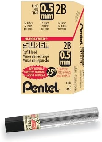 PENC5052B Lead,Refill.5MM,2B,12/TB