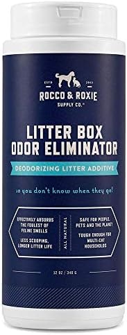 Rocco & Roxie Litter Box Odor Eliminator, 12 oz