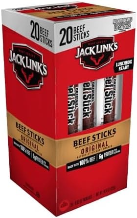 Jack Link's Original Beef Jerky Sticks - 0.92 oz (20 Pack)