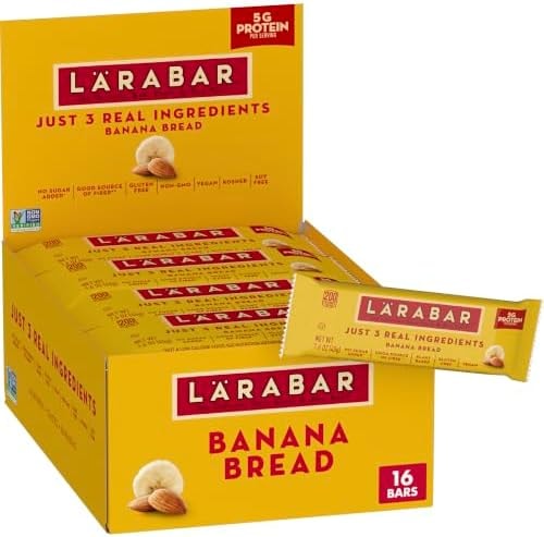 Larabar Banana Bread, Fruit & Nut Bars, 16 ct, 25.6 oz
