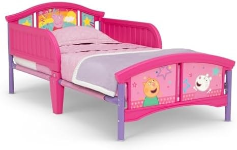Delta Children Plastic Toddler Bed, Peppa Pig