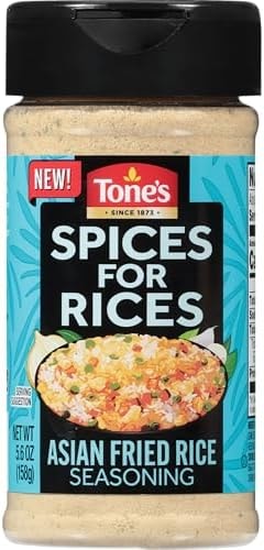 Tone's Spices for Rices, Asian Fried Rice, 5.6 Ounce (Pack of 6)