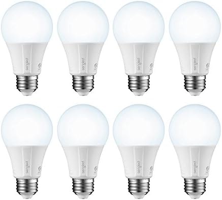 Sengled Zigbee Smart Light Bulbs, Smart Hub Required, Works with SmartThings and Echo with built-in Hub, Voice Control with Alexa and Google Home, Daylight 60W Equivalent A19 Alexa Light Bulb, 8 Pack