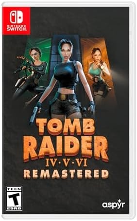 Tomb Raider IV-VI Remastered Starring Lara Croft - Nintendo Switch
