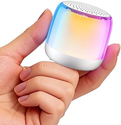 Glocusent Nano-Glow Portable Sound Machine,35 Sounds Travel Noise Machine