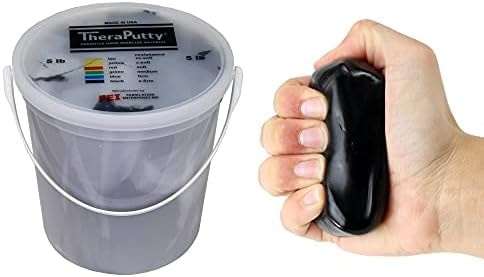 CanDo TheraPutty Standard Hand Exercise Putty For Rehabilitation, Exercises, Hand Therapy, Occupational Therapy, Hand Strengthening, Improve Motor Skills, Stress Relief
