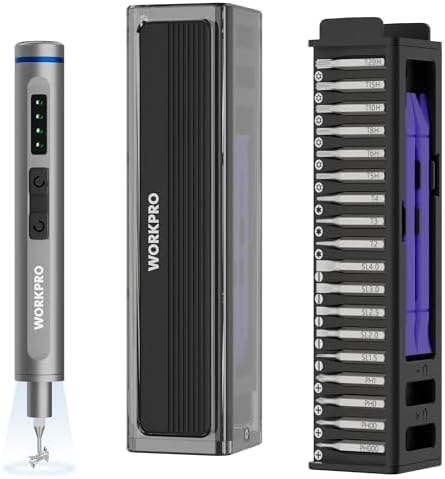 WORKPRO 42-in-1 Mini Electric Screwdriver, Precision Screwdriver Set