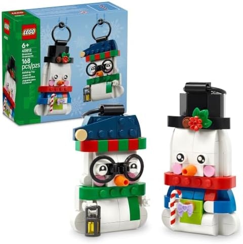 LEGO Snowman Ornaments 40812