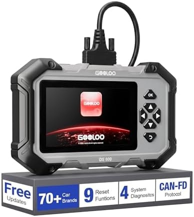 2026 GOOLOO DS600 OBD2 Scanner with Touchscreen,No Subscription Fees